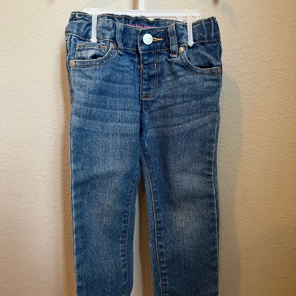 Blue Denim Toddler Girl Jeans